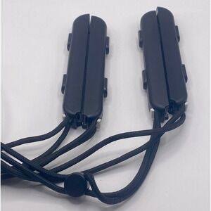 Genuine Nintendo Switch Joy Con Remote Black Wrist Straps HAC-014 Set of 2